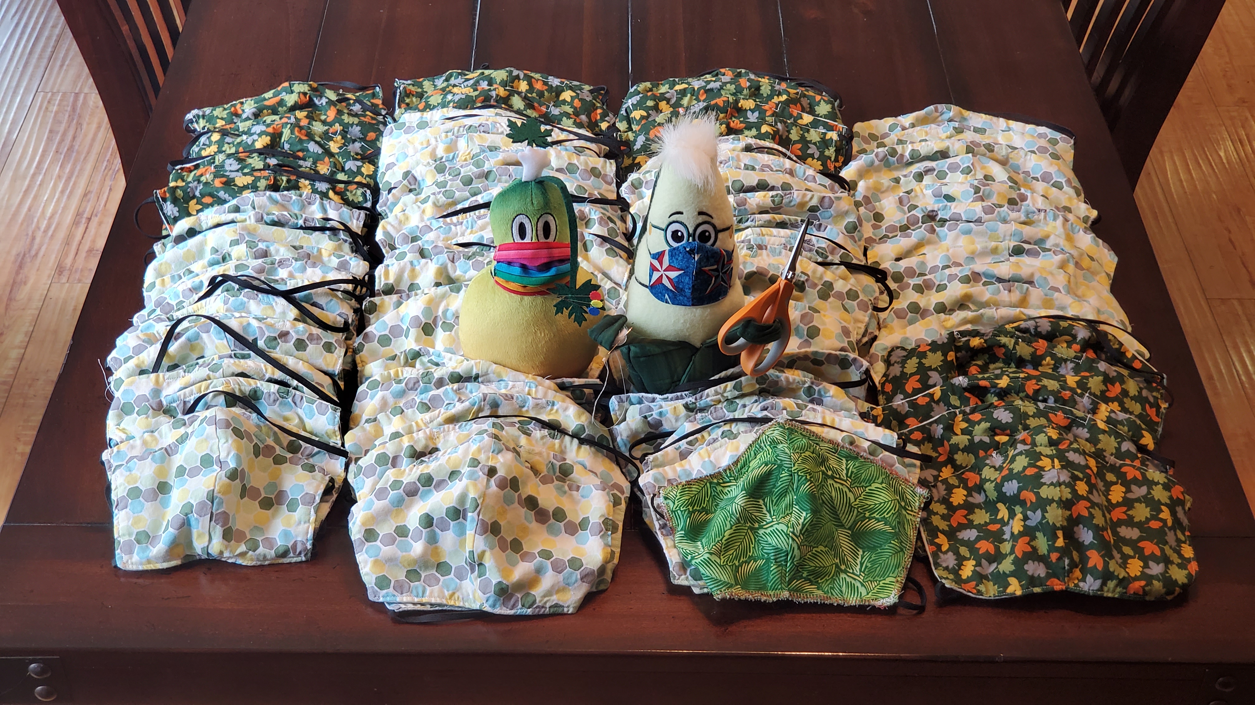 Support masks for farm workers – and the science of homemade masks